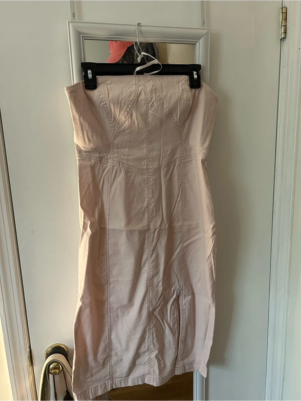 beige linen maxi dress Ivory Floral Linen Blend Maxi Dress - Floral Dresses main image 0